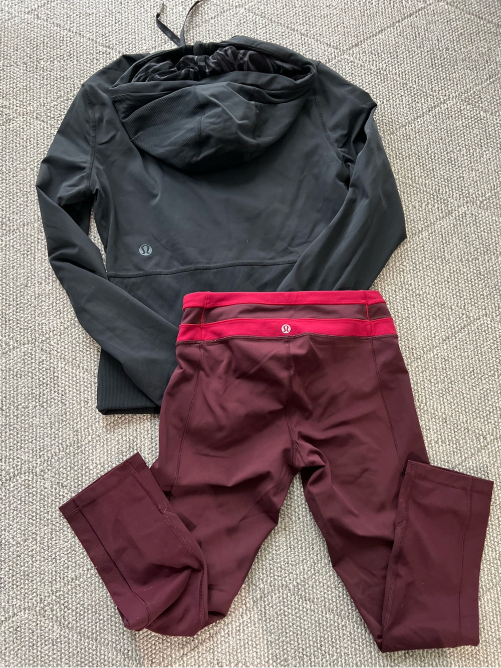 Lululemon Jacket and Leggings Bundle Set